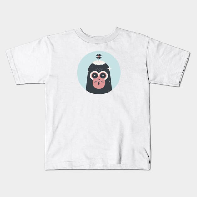 Monkey Magic Kids T-Shirt by ink choi design